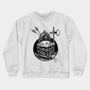 Ferret Knight - Black Outlined Version Crewneck Sweatshirt